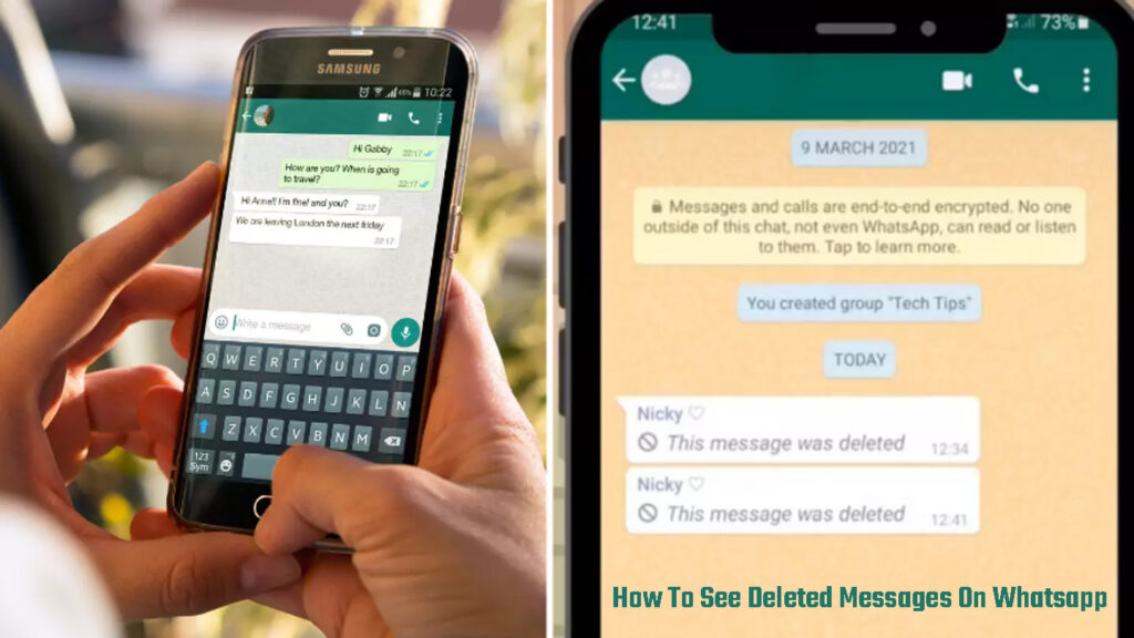 How To See Deleted Messages On Whatsapp