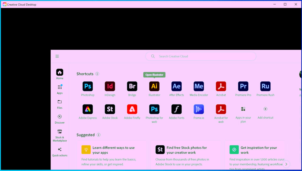 creative cloud desktop