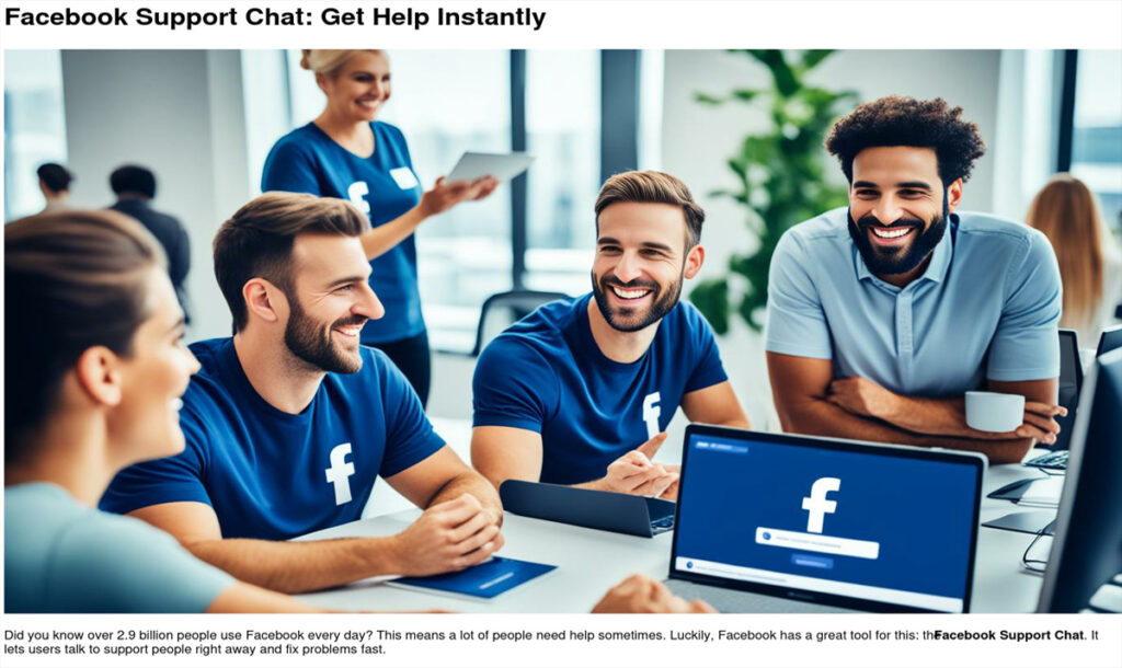 facebook support chat