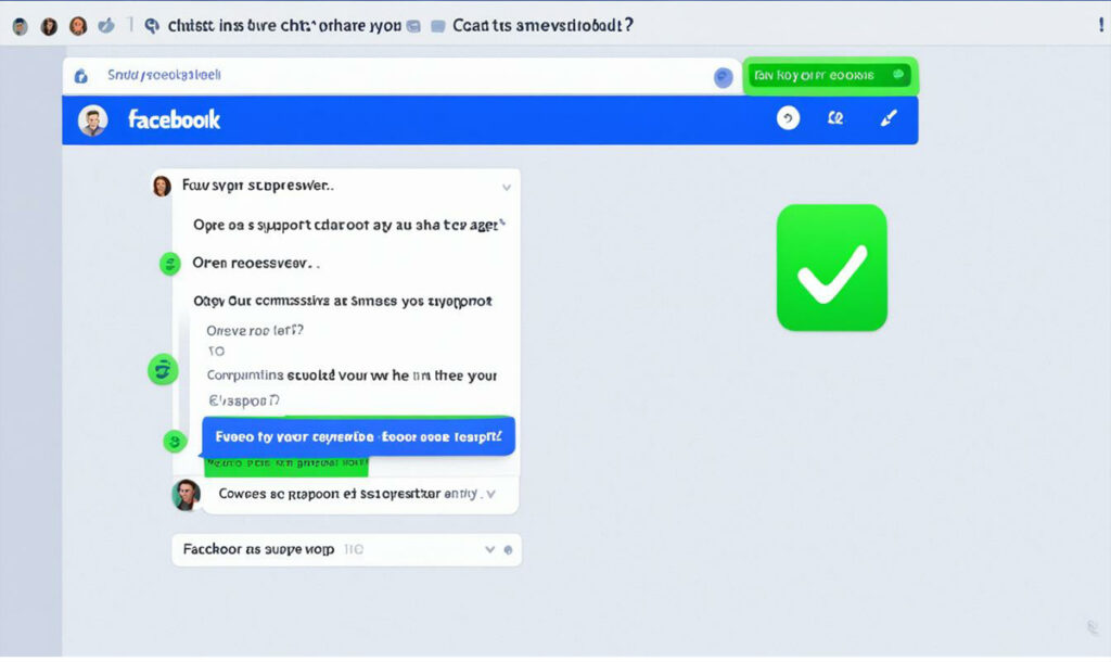 facebook support chat