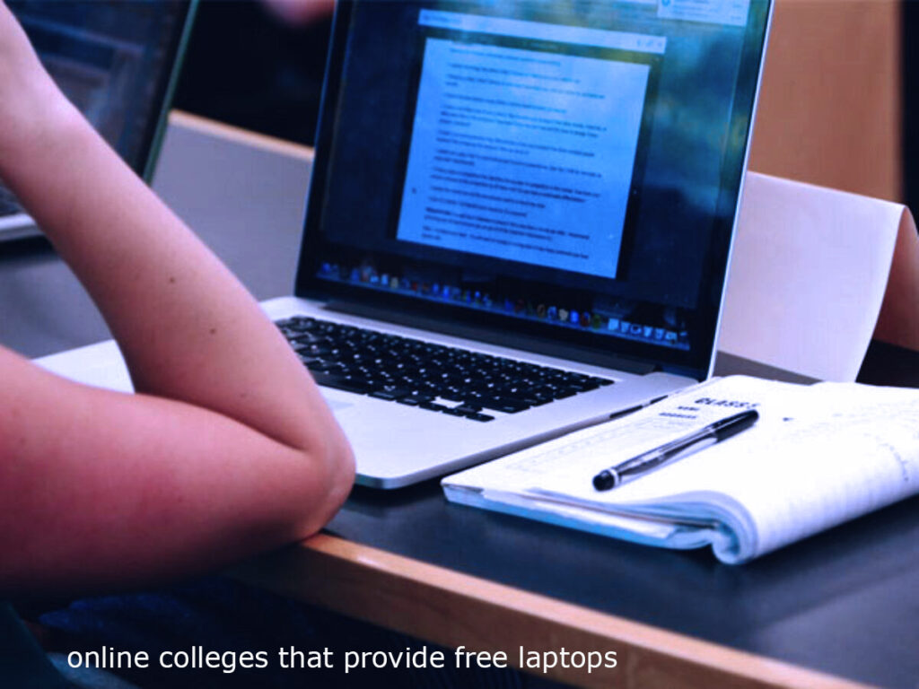 online colleges that provide laptops