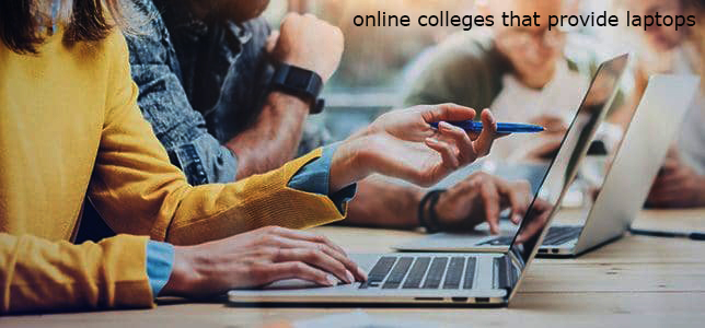 online colleges that provide laptops