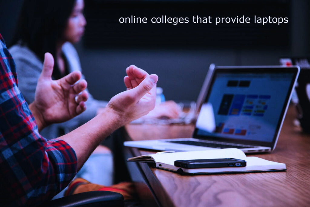 online colleges that provide laptops