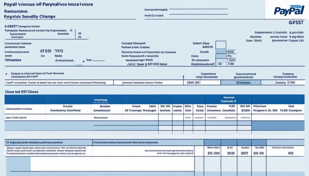 how to download gst invoice in paypal