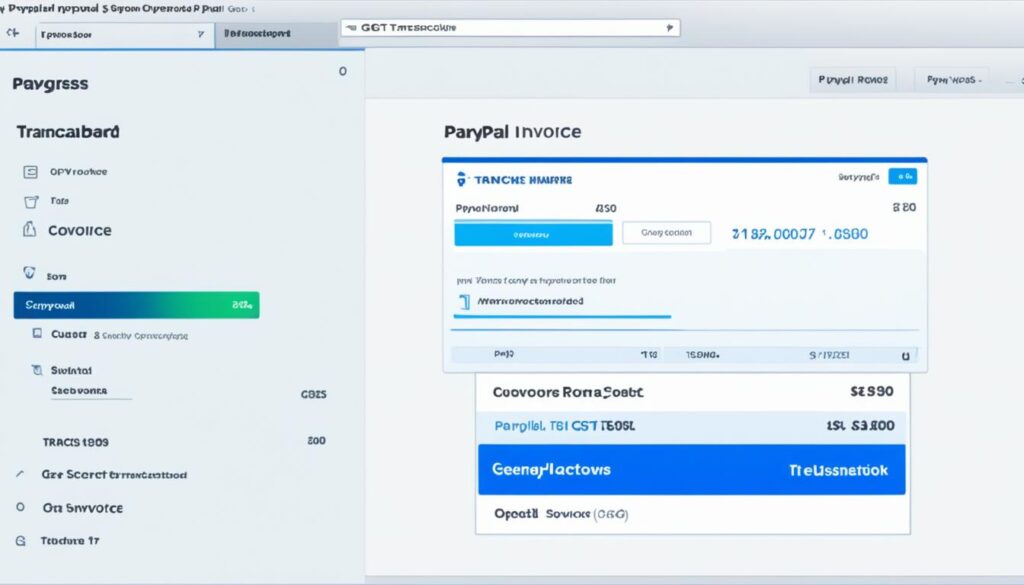 how to download gst invoice in paypal